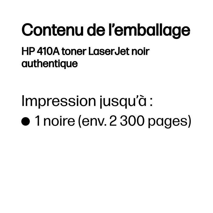 Hp Toner Negro Laserjet Pro 400 M452Dn, M452Nw - M377Dw - M477Fdn M477Fdw M477Fnw - 410A 3 Hp Toner Negro Laserjet Pro 400 M452Dn, M452Nw - M377Dw - M477Fdn M477Fdw M477Fnw - 410A 3