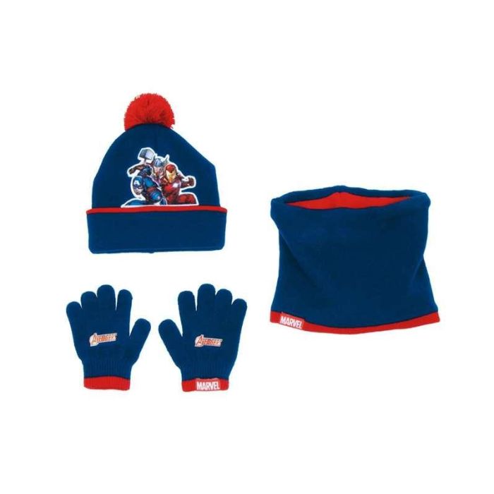 Set Gorro Guantes Y Buff Infantil Safta Navidad Avengers 1 Set Gorro Guantes Y Buff Infantil Safta Navidad Avengers 1