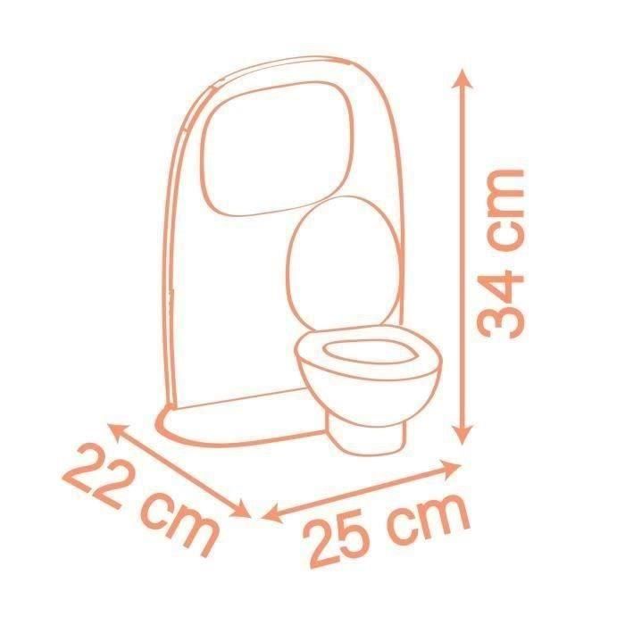 Smoby SMO3032162205006 - Inodoro de juguete Baby Nurse para niños a partir de 3 años 5 Smoby SMO3032162205006 - Inodoro de juguete Baby Nurse para niños a partir de 3 años 5