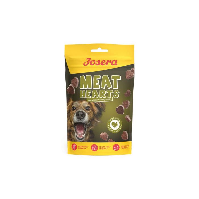 Snack para Perros Josera Meat Hearts 70 g Pavo 0 Snack para Perros Josera Meat Hearts 70 g Pavo 0