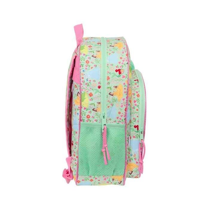 Mochila Safta Junior Adaptable A Carro Princesas Disney Bloom 380x320x120 mm 2 Mochila Safta Junior Adaptable A Carro Princesas Disney Bloom 380x320x120 mm 2