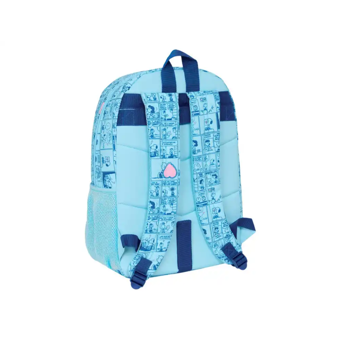 Mochila Escolar Snoopy Love Azul 30 x 46 x 14 cm 1