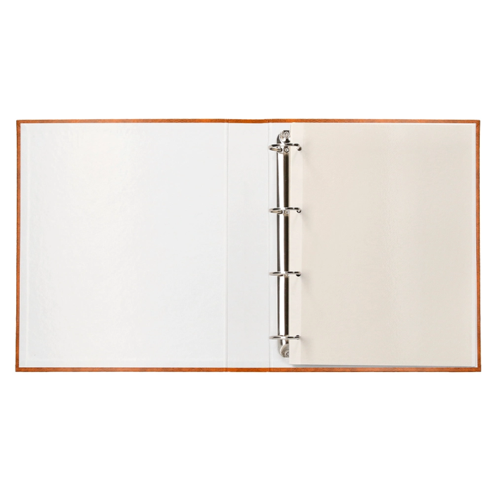 Liderpapel Álbum de Fotos Serie Classic con Anillas y 20 Hojas Autoadhesivas, Color Marrón 7