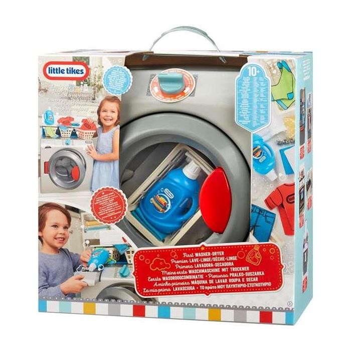 Little Tikes 175084 Mi Primera Lavadora y Secadora Juguete Interactivo con Sonidos y Tambor Giratorio para Niños +2 Años 7 Little Tikes 175084 Mi Primera Lavadora y Secadora Juguete Interactivo con Sonidos y Tambor Giratorio para Niños +2 Años 7