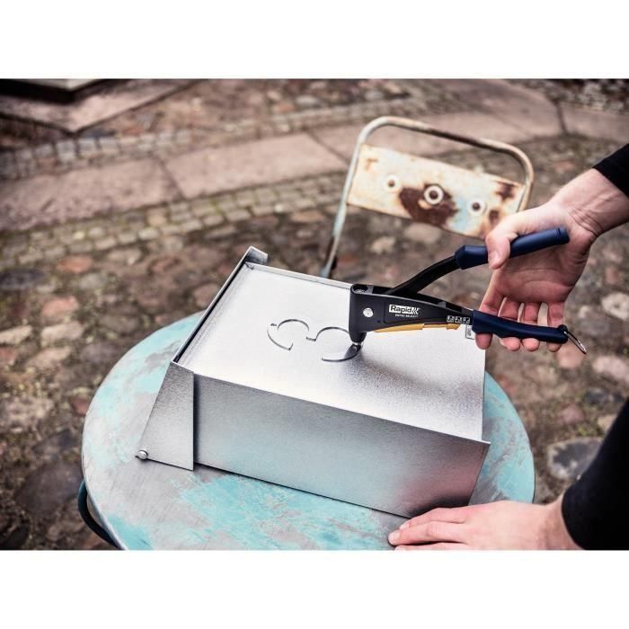 Alicates de remachado RAPID RP40 MULTI en caja Kit RP40 + 5x50 remaches + 3 taladros 1