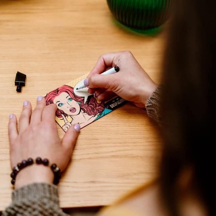 Dujardin Juego de Cartas Sospechoso - Descubre al Espía con tu lenguaje, Juego de deducción para Fiesta o Amigos 3