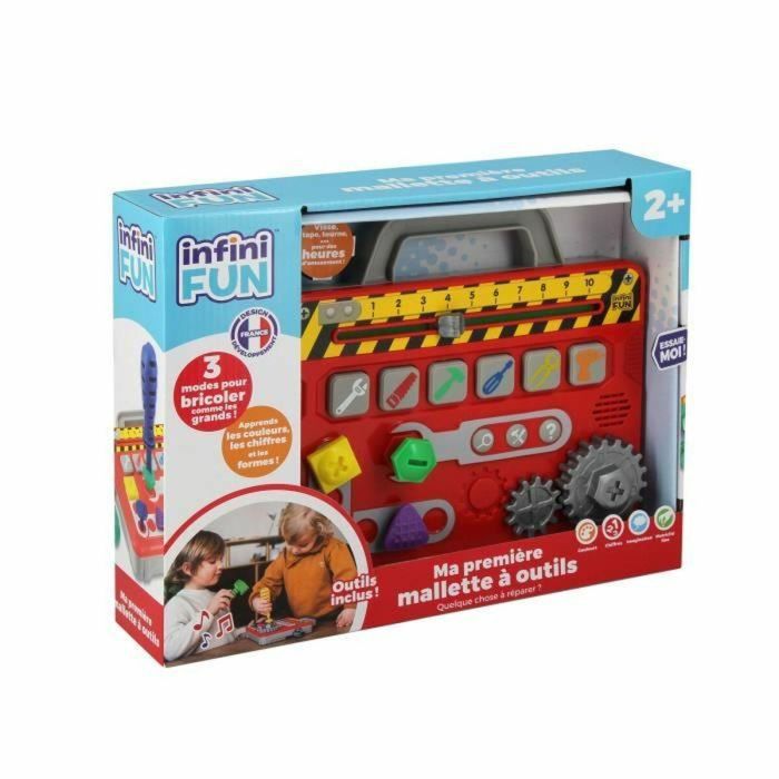 KD Funda de Herramientas - My First Tool Case - 6 Actividades y 3 Modos de Juego para una Diversión Segura - KD8436538676400 5