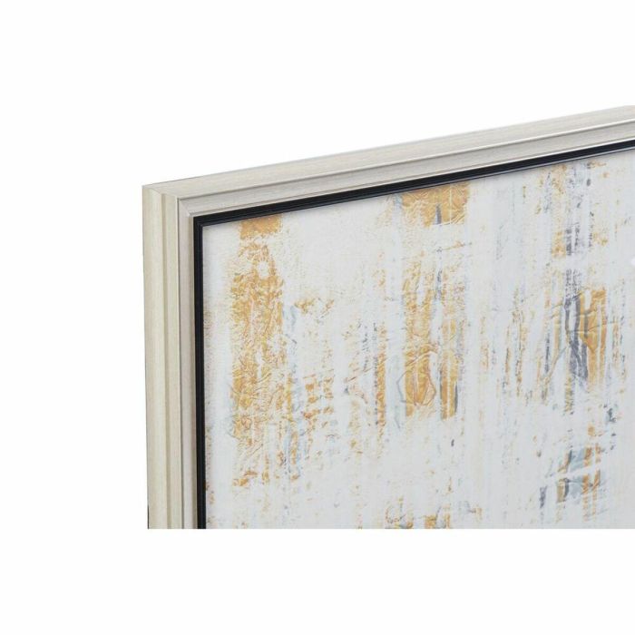 Cuadro Glam DKD Home Decor Dorado Blanco 3 x 80 x 60 cm (2 Unidades) 2 Cuadro Glam DKD Home Decor Dorado Blanco 3 x 80 x 60 cm (2 Unidades) 2