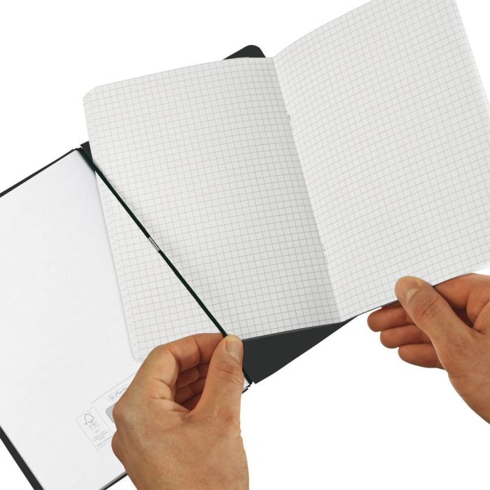 Herlitz Notizheft flex A6 40 Bl. Lederoptik FSC Mix taupe 1