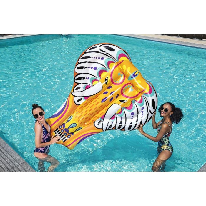 Bestway Colchoneta Hinchable Elefante Azteca 183x153 cm Playa y Piscina 43391 1