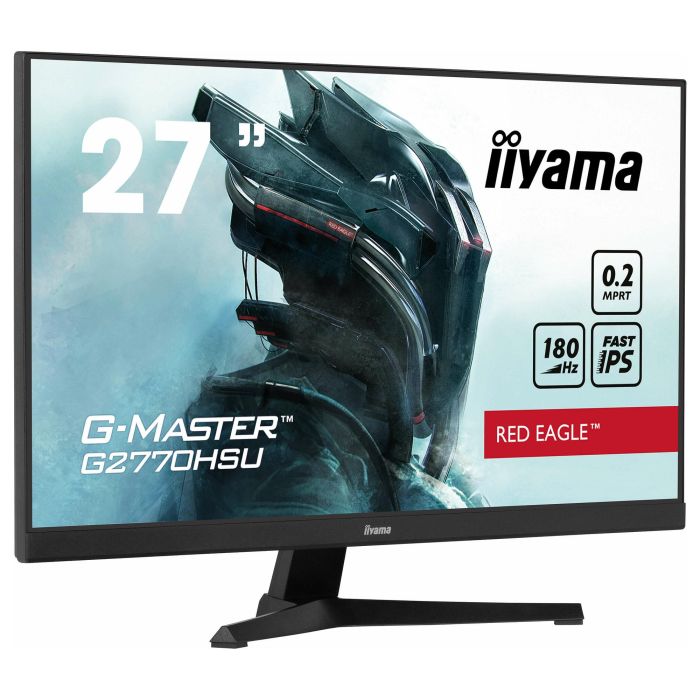 Iiyama G2770HSU-B6 Monitor Gaming 27" IPS FHD 1920x1080 0.2ms 180Hz HDMI DP Negro Iiyama G2770HSU-B6 Monitor Gaming 27" IPS FHD 1920x1080 0.2ms 180Hz HDMI DP Negro