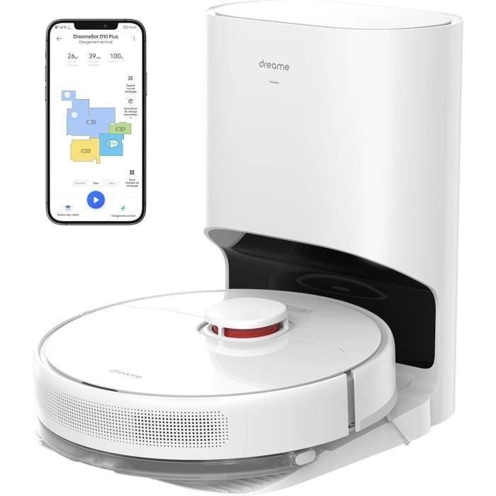 Dreame D10 Plus aspiradora robotizada 0,4 L Blanco Dreame D10 Plus aspiradora robotizada 0,4 L Blanco