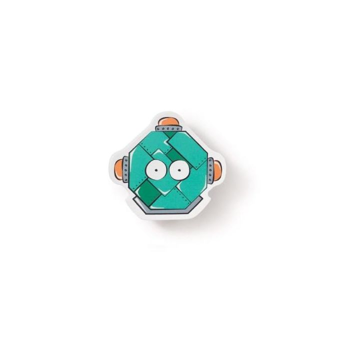 Pomo Acrilico Robots C16 Blanco/Verde Viefe Pomo Acrilico Robots C16 Blanco/Verde Viefe
