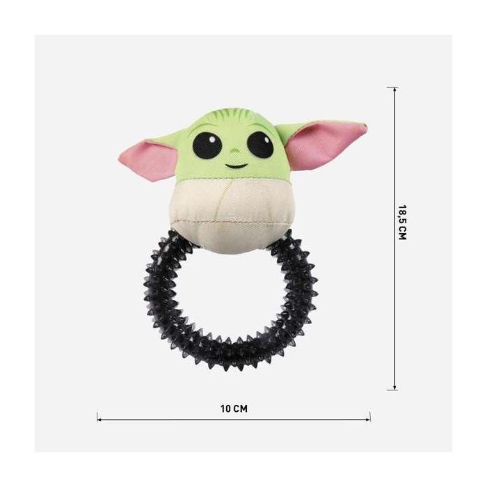 Cerdá Juguete Mordedor para Perro The Mandalorian - Color Verde, Medidas 13 x 7 x 26 cm 4 Cerdá Juguete Mordedor para Perro The Mandalorian - Color Verde, Medidas 13 x 7 x 26 cm 4
