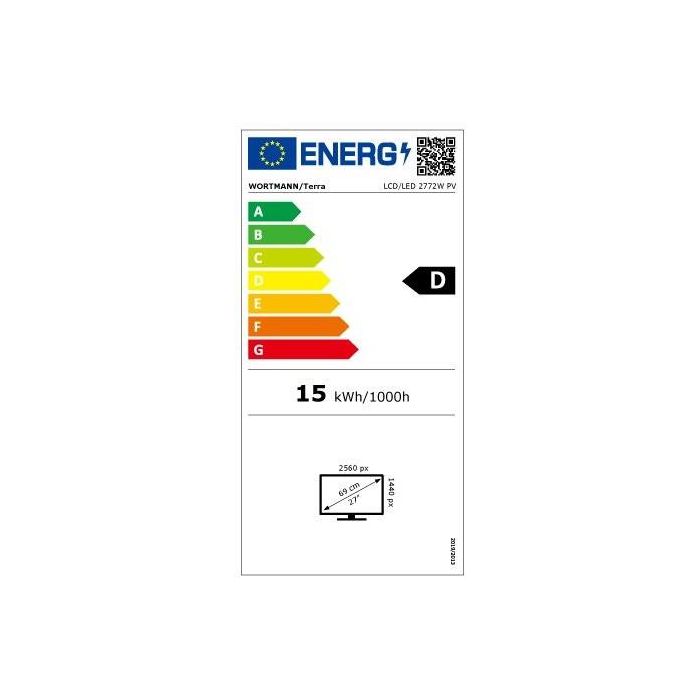 68.6cm/27" (2560x1440) Terra 2772W PV 16:9 WQHD IPS 5ms HDMI DP USB-C Speaker Black 4 68.6cm/27" (2560x1440) Terra 2772W PV 16:9 WQHD IPS 5ms HDMI DP USB-C Speaker Black 4