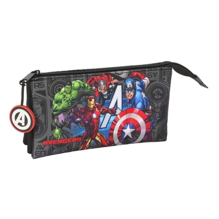 Portatodo The Avengers Vendetta Negro 22 x 12 x 3 cm