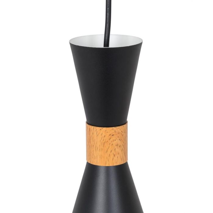 Lámpara Colgante Metal y Madera Gracelyn SKD-P138-B Cable Regulable 2