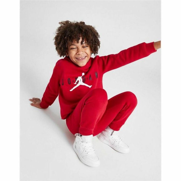 Conjunto Deportivo para Niños Jordan Sustainable Rojo 2 Piezas 3