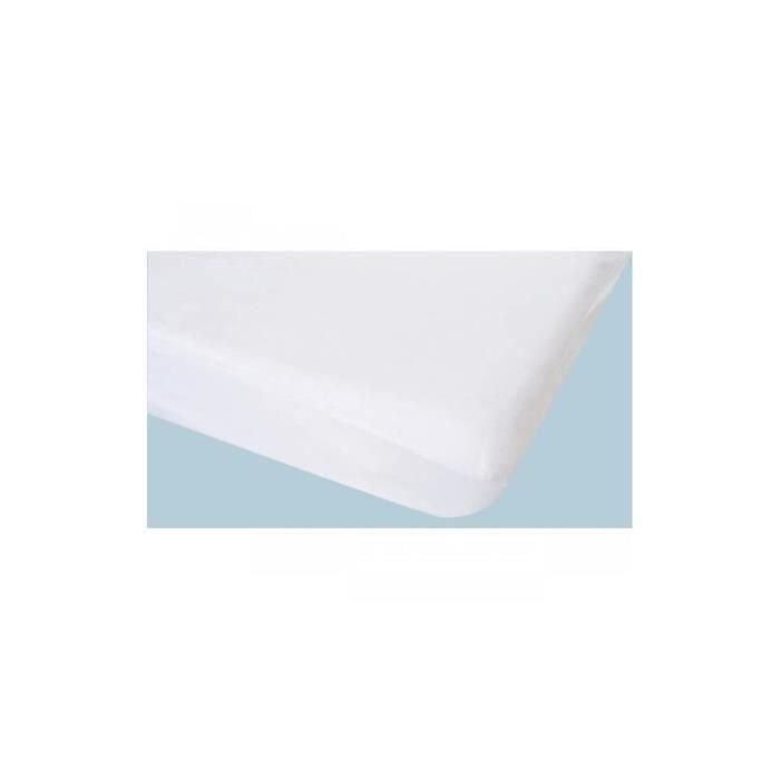 Alouette Protector de Colchón Impermeable Alese algodón poliuretano 170gr/m² - 80x200 cm (Gorro 30cm) 1