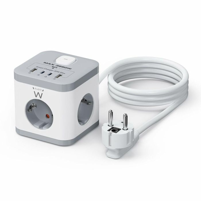Regleta Ewent EW3863 3680 W (1,5 m) 11