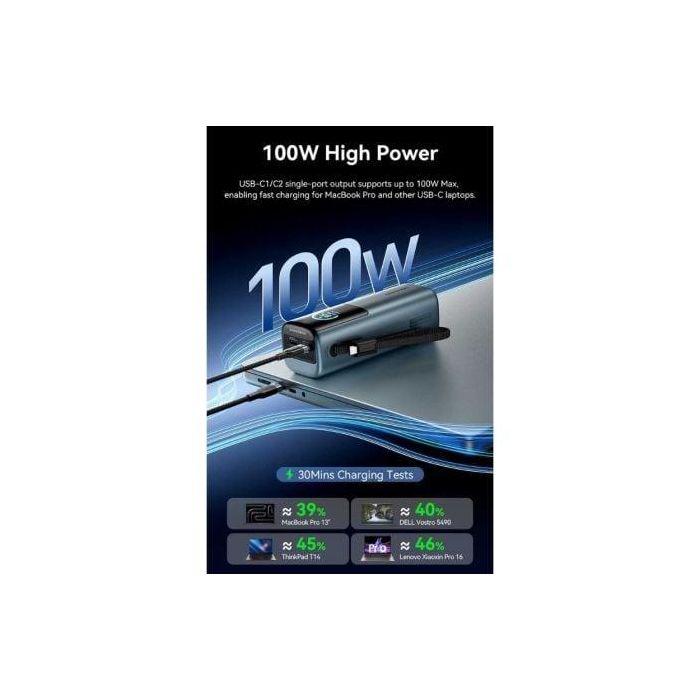 Powerbank 20000mAh Vention FKFH0/ 165W/ Gris 2 Powerbank 20000mAh Vention FKFH0/ 165W/ Gris 2
