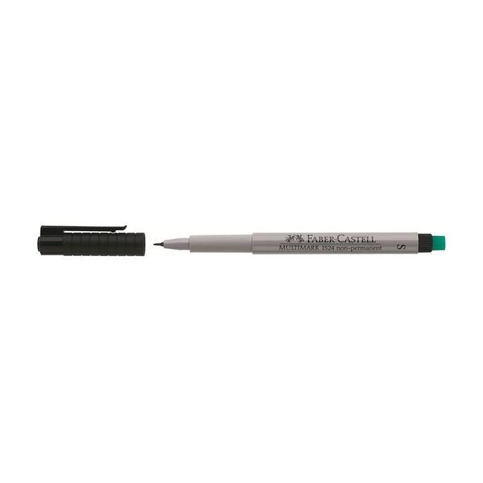 FABER-CASTELL Marker Multimark non-perm. S schwarz 10Stk