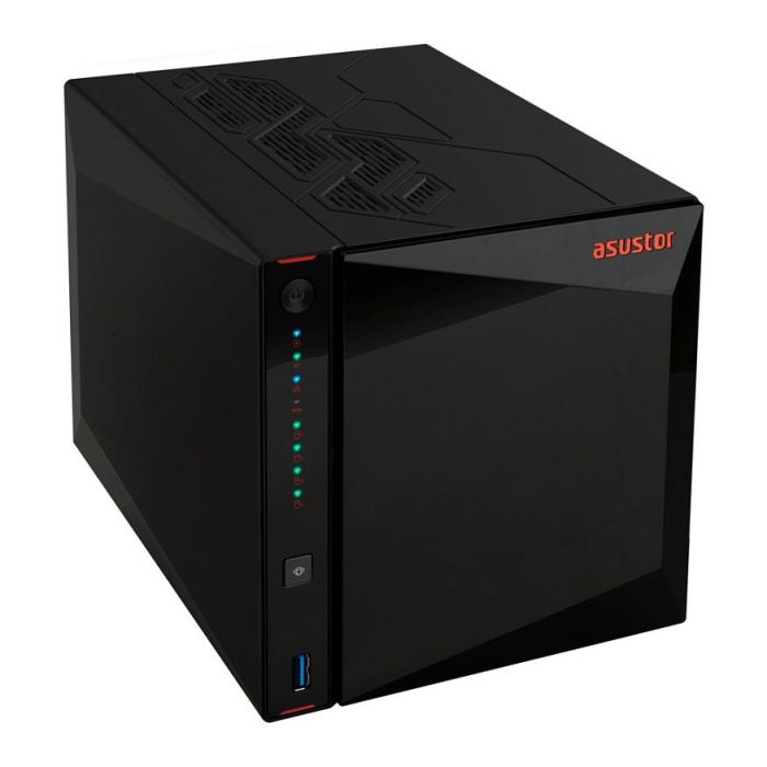 Asustor AS5402 NAS Servidor Tower 4 Bahías 4GB RAM 2.5G Intel Celeron N5105 2 Asustor AS5402 NAS Servidor Tower 4 Bahías 4GB RAM 2.5G Intel Celeron N5105 2