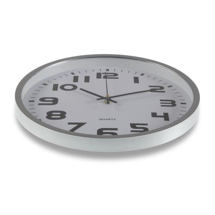 Reloj Cocina Plata 30,5 Cm Versa (2 Unidades) 1 Reloj Cocina Plata 30,5 Cm Versa (2 Unidades) 1