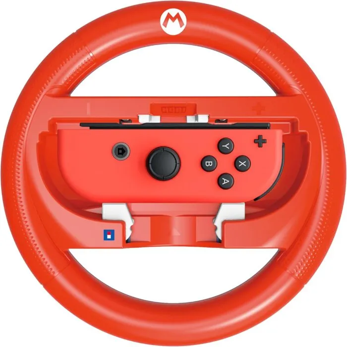 Hori Mario Kart World Volante de Carreras para Nintendo Switch - Patrón Mario Rojo, HOR4961818040922