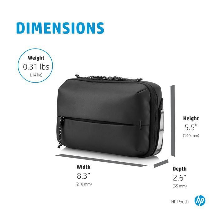 HP Funda Deportiva Resistente al Agua para Dispositivos Electrónicos con Detalles Reflectantes, Bolsillo Acceso Rápido y Correa Ajustable 5 HP Funda Deportiva Resistente al Agua para Dispositivos Electrónicos con Detalles Reflectantes, Bolsillo Acceso Rápido y Correa Ajustable 5