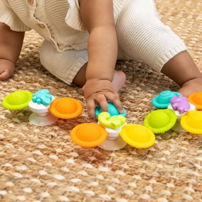 Juego de 3 spinners - INFANTINO - 305289 - Silicona 5 Juego de 3 spinners - INFANTINO - 305289 - Silicona 5