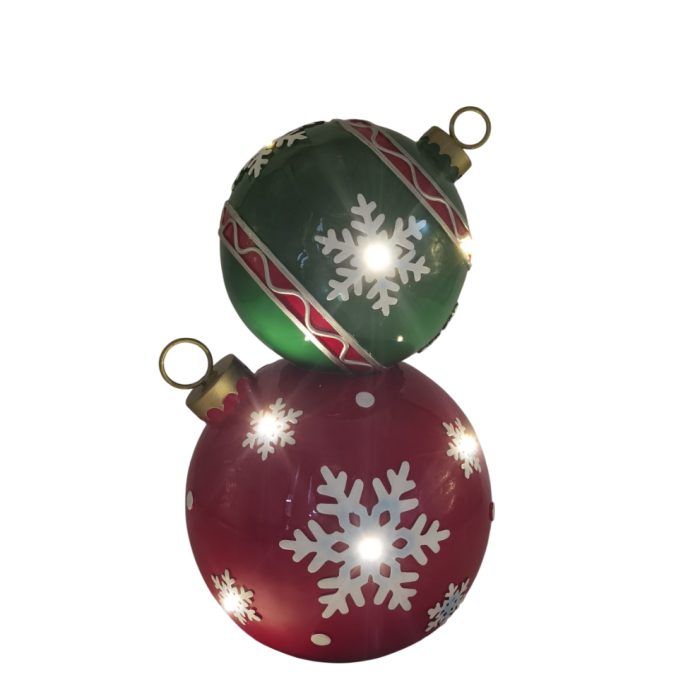 DKD Home Decor Figura Navidad Tradicional Rojo Verde Resina Led 25.5 x 24 x 42 cm 1