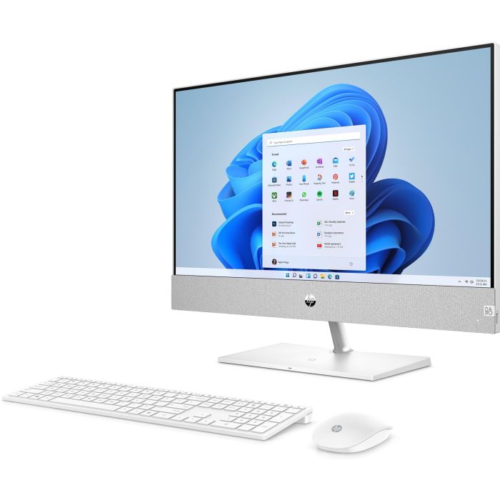 HP Ordenador All In One Pavilion 24-ca2012ns Bundle PC Pantalla 23.8" Full HD IPS 16GB RAM SSD 1TB Intel Core i5 Windows 11 Blanco 1