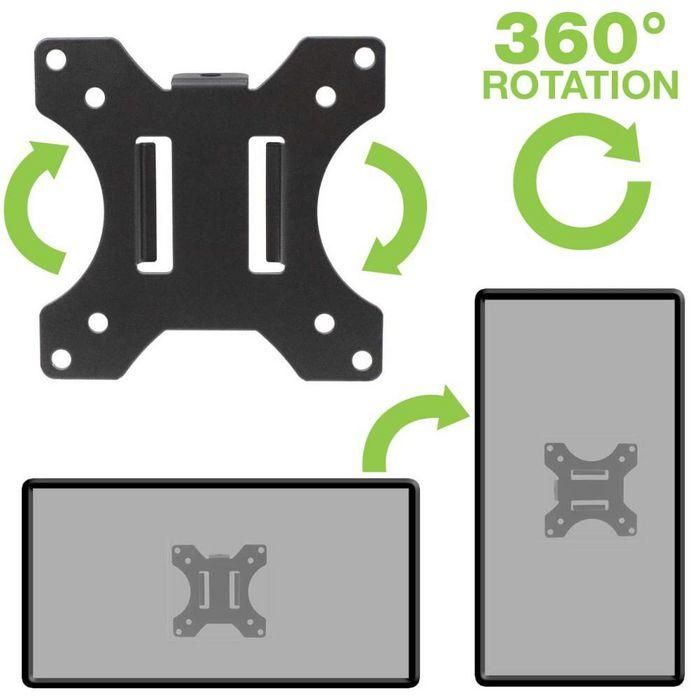 Soporte TV Techly ICALCD100BK 30" 10 kg 8