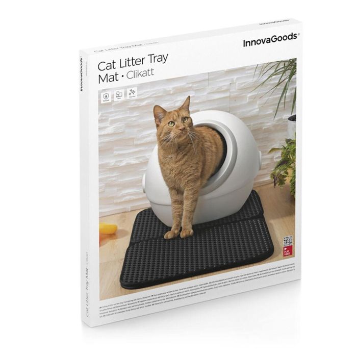Alfombra para Arenero de Gatos Clikatt InnovaGoods 1 Alfombra para Arenero de Gatos Clikatt InnovaGoods 1