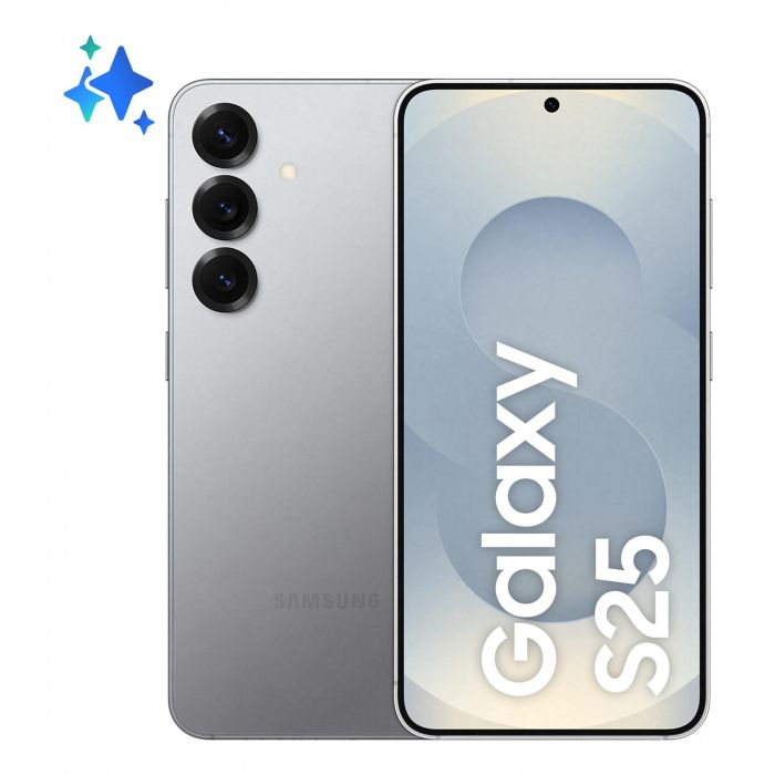 Samsung SM-S931BZSGEUB Smartphone Galaxy S25 256GB 12GB RAM 6.2" Dynamic AMOLED 120Hz 50MP 5G IP68 Gris Snapdragon 8 Elite