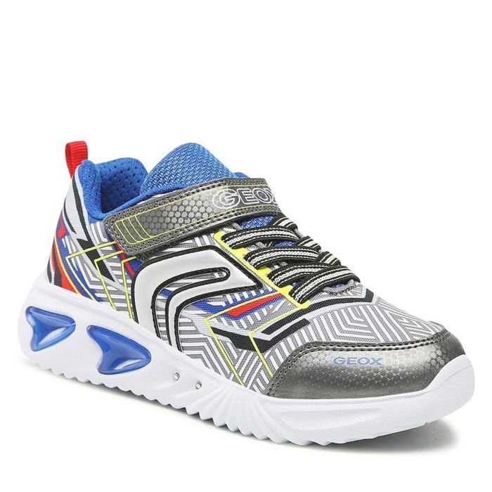 Zapatillas Deportivas Infantiles Geox Assister Gris claro 42