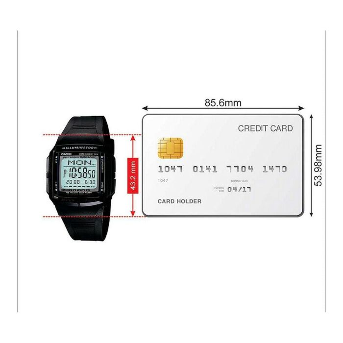 Reloj Unisex Casio DB-36-1AV (Ø 37 mm) 2 Reloj Unisex Casio DB-36-1AV (Ø 37 mm) 2