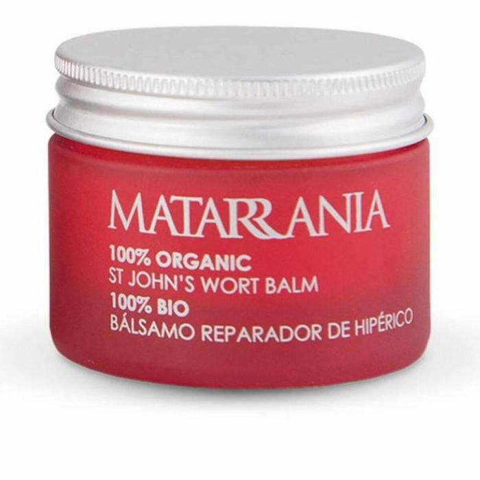 Matarrania Bálsamo Reparador de Hipérico 100% BIO Natural Aftersun Pieles Atópicas Sensibles Faciales y Corporales 30 ml