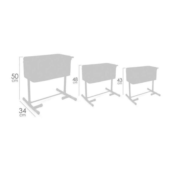 Cuna regulable duerme conmigo - para muñecas de hasta 48 cm. 5 Cuna regulable duerme conmigo - para muñecas de hasta 48 cm. 5