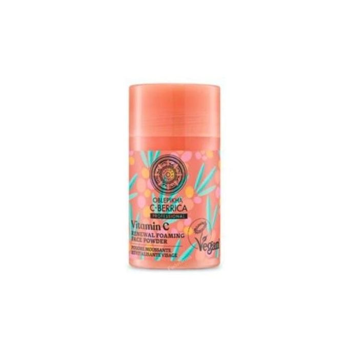 Natura Siberica Oblepikha C-Berrica Polvos Faciales Espumosos Limpiadores con BHA para Piel Grasa 35g