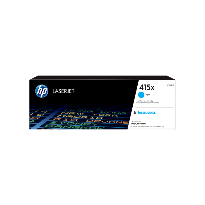 HP LaserJet M479fdw nº415X Toner Cian