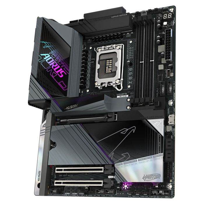 Gigabyte Z890 AORUS MASTER S1851 DDR5 ATX Intel Core Ultra LGA 1851 Wi-Fi 7 10GbE Thunderbolt 4 Placa Base 3
