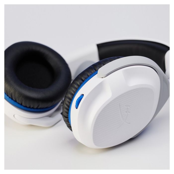 HyperX Cloud Stinger 2 Auriculares Gaming con Cable para PlayStation, Blanco - 75X29AA 15