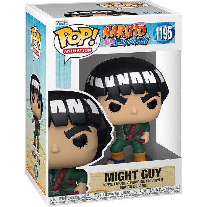 Funko Pop Naruto Might Guy 58008 - Figura de Vinilo de 9cm con Caja Original 1 Funko Pop Naruto Might Guy 58008 - Figura de Vinilo de 9cm con Caja Original 1
