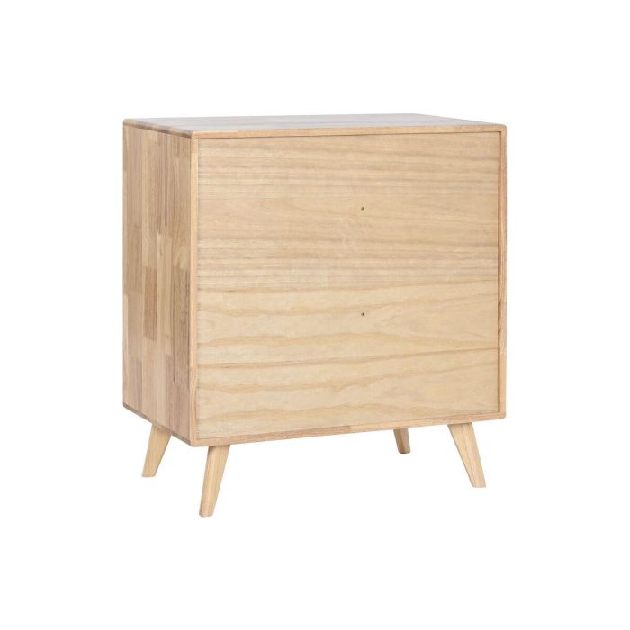 Aparador Home ESPRIT Natural Metal Ratán Madera de caucho 73,5 x 35 x 78 cm 1