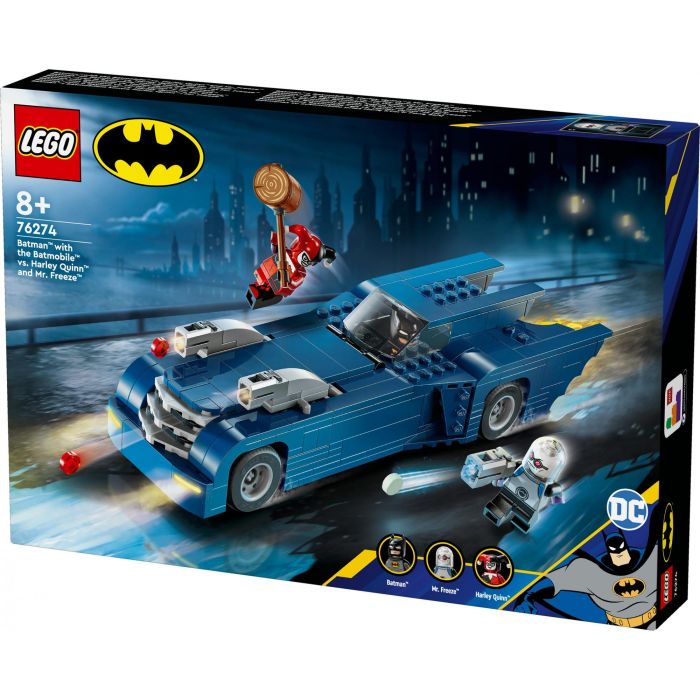LEGO 76274 Super Heroes DC Batman con el Batmóvil contra Harley Quinn y Mr. Freeze 8 LEGO 76274 Super Heroes DC Batman con el Batmóvil contra Harley Quinn y Mr. Freeze 8