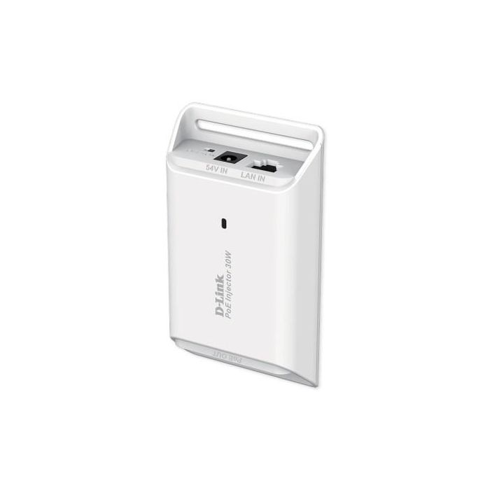 D-Link DPE-301GI Inyector Gigabit PoE+ 802.3at/af, 30W, para cámaras y puntos de acceso 1