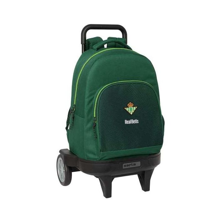 Mochila Escolar con Ruedas Real Betis Balompié Verde 33 x 45 x 22 cm 0 Mochila Escolar con Ruedas Real Betis Balompié Verde 33 x 45 x 22 cm 0