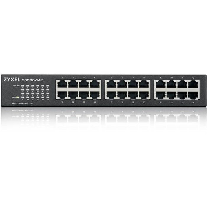 Switch ZyXEL GS1100-24E-EU0103F RJ45 x 24 Ethernet LAN 10/100 Mbps 2 Switch ZyXEL GS1100-24E-EU0103F RJ45 x 24 Ethernet LAN 10/100 Mbps 2